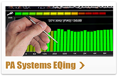 pa systems eqing